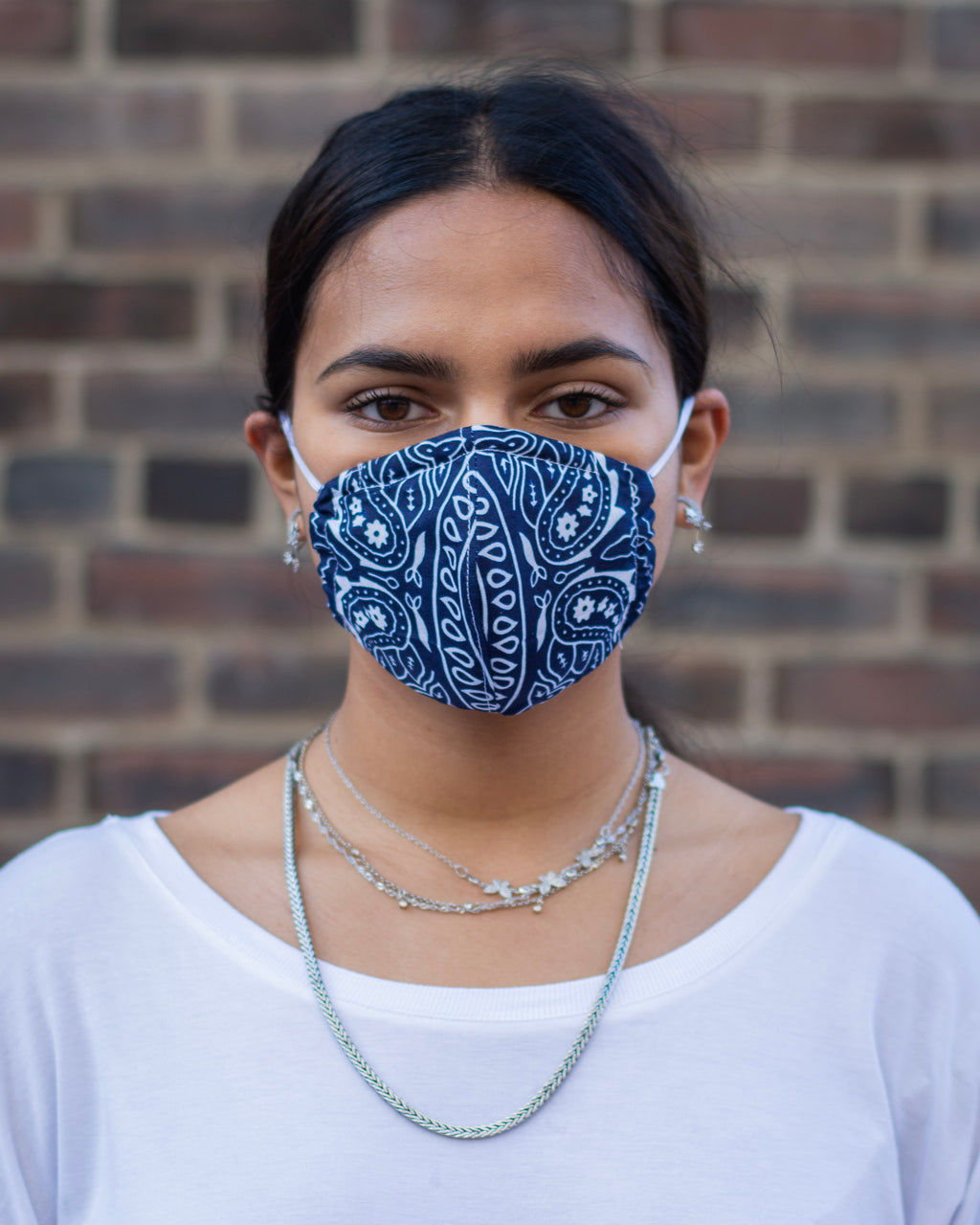 Navy Bandana