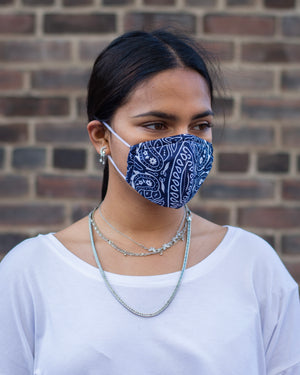 Navy Bandana